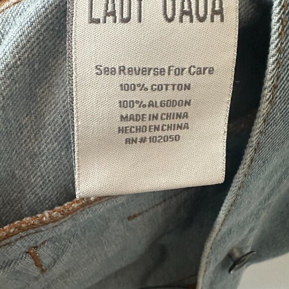 GAGA Lady Gaga Joanne Tour Limited Edition Jean Jacket   *Kids XL Size* - Picture 13 of 14